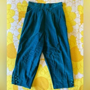 1950s Vintage Capris Pants